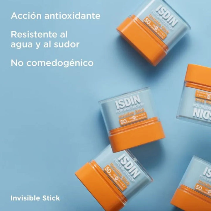 Fotoprotector Invisible Stick SPF 50 Isdin 10 gr