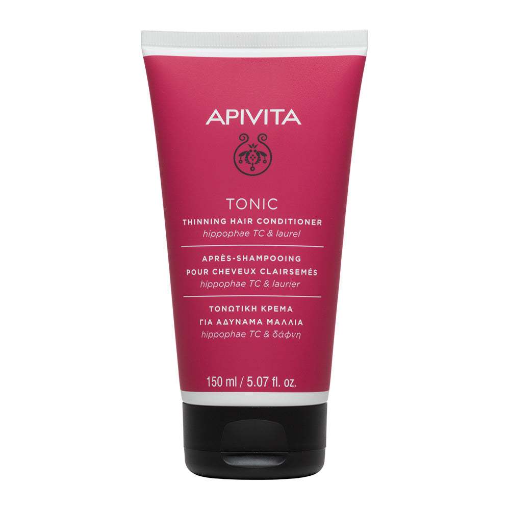 Acondicionador tónico Apivita 150 ml – fortalecimiento y volumen_Pharmaskin