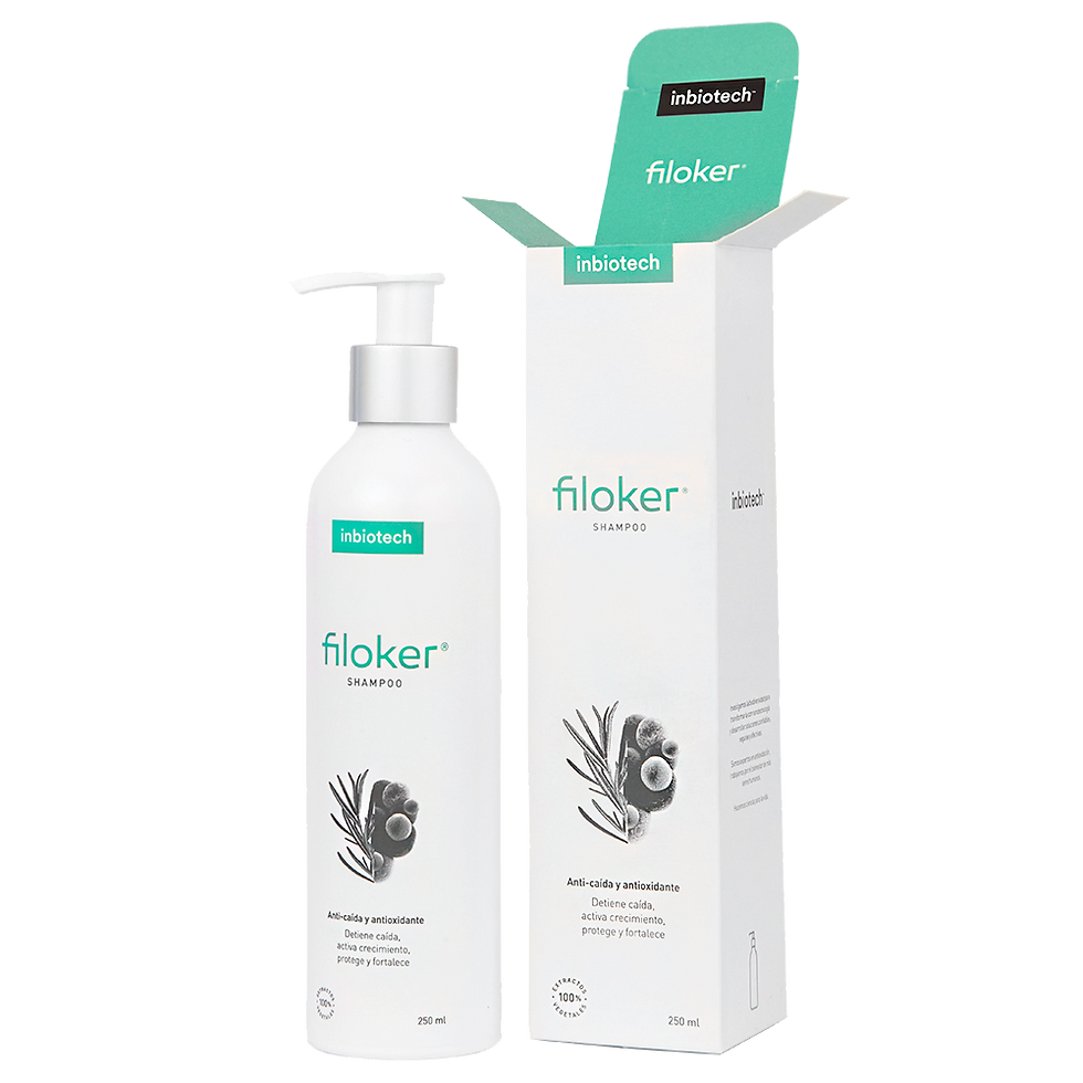 Filoker Shampoo 250 ml para caída del cabell