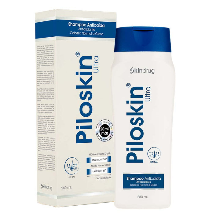 Shampoo Piloskin Ultra Anticaída Skindrug 280 ml