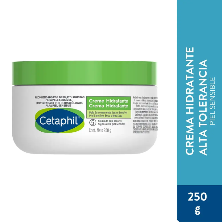 Crema Hidratante Cetaphil 250 gr para pieles sensibles