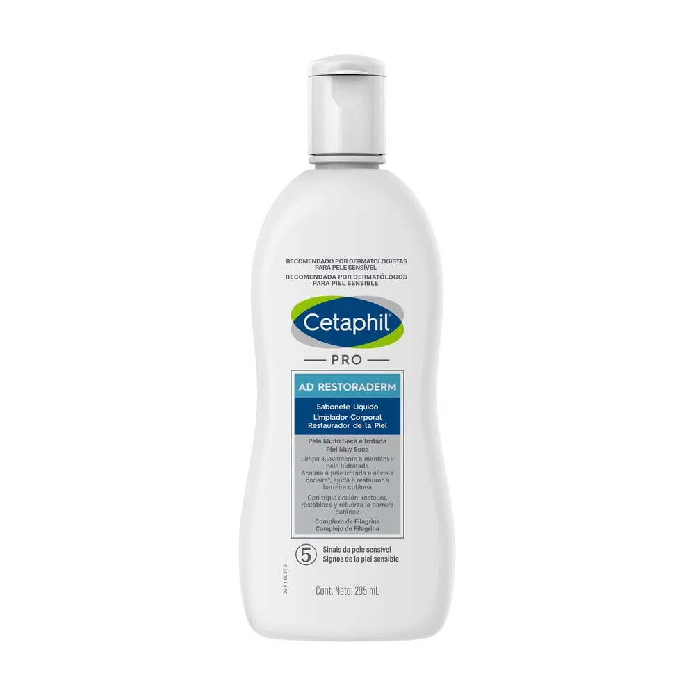 PRO AD Humectante Restoraderm Limpiador Cetaphil 295 ml