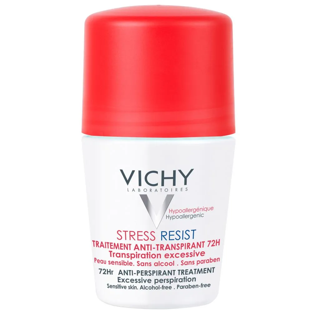 Desodorante roll‑on Stress Resist 72 hr Vichy 50 ml_Pharmaskin