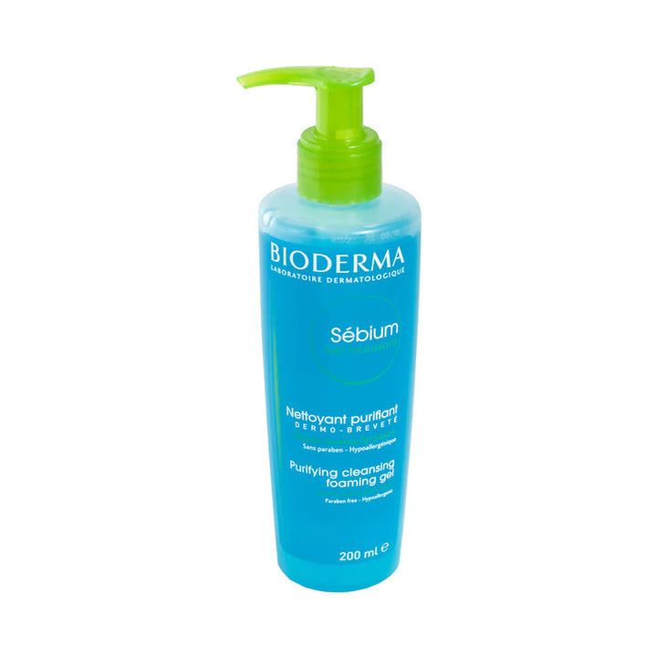 Sébium Gel Moussant Bioderma 200 ml limpiador facial