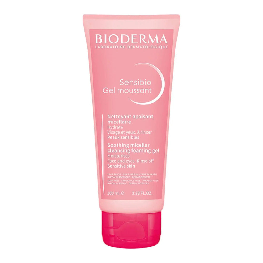 Gel limpiador suave Sensibio Bioderma 100 ml para piel sensible