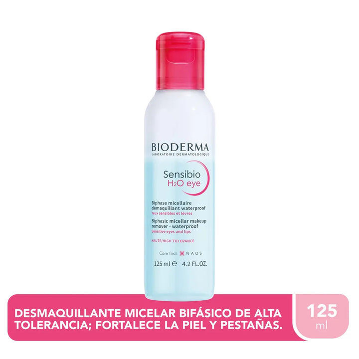 Sensibio H2O Ojos Bioderma 125 ml desmaquillante ocular