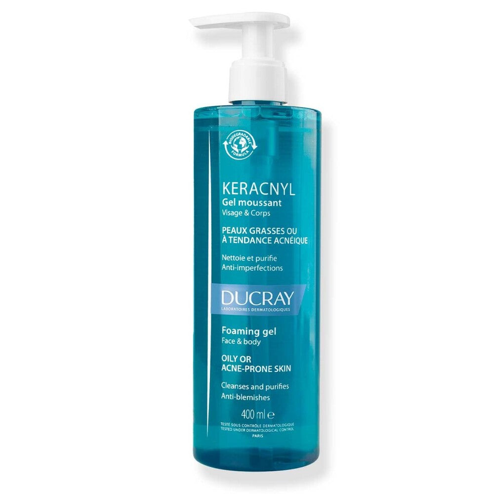 Keracnyl Gel Limpiador Ducray 400 ml_Pharmaskin