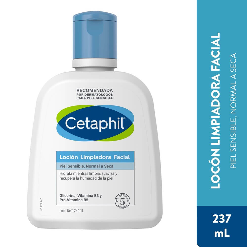 Loción Limpiadora Cetaphil 237 ml para piel sensible