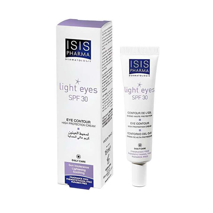 Light Eyes SPF30 contorno de ojos Isispharma 15 ml_Pharmaskin