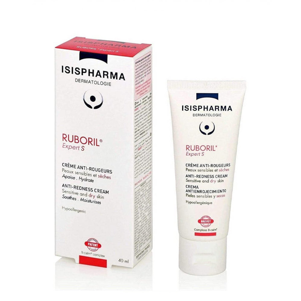 Ruboril Expert S Isispharma 40 ml crema para piel con enrojecimiento_Pharmaskin
