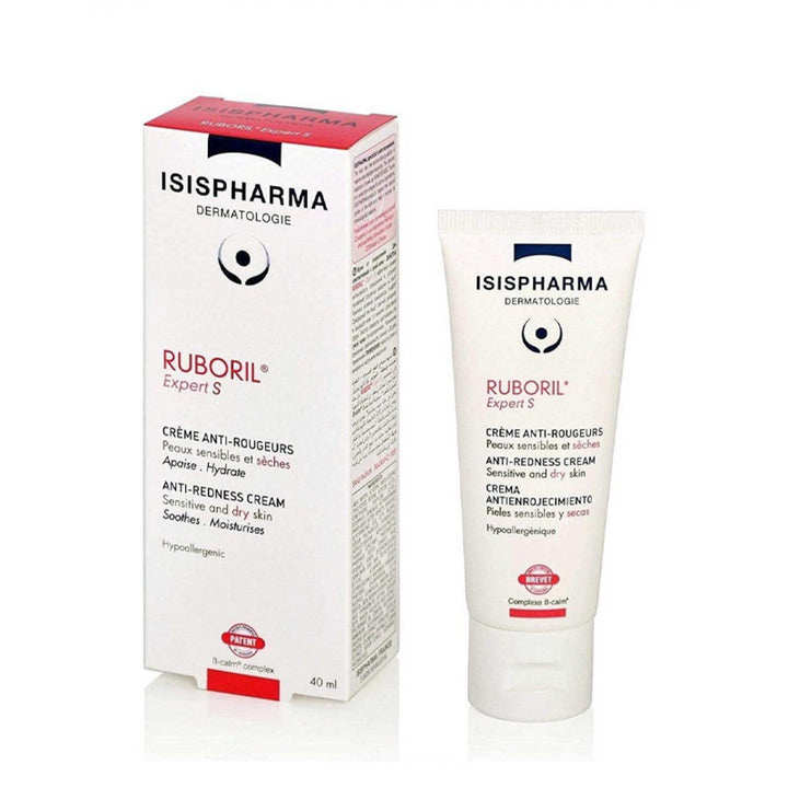 Ruboril Expert S Isispharma 40 ml crema para piel con enrojecimiento_Pharmaskin