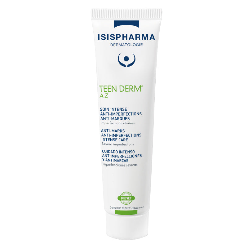 Gel Cremoso Teen Derm Az Isispharma 30 ml tratamiento antiimperfecciones_Pharmaskin