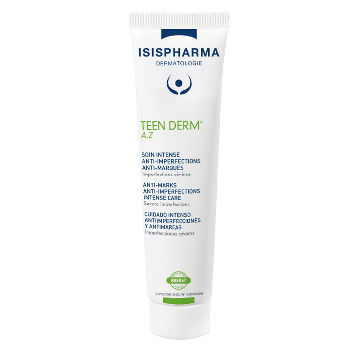 Gel Cremoso Teen Derm Az Isispharma 30 ml tratamiento antiimperfecciones_Pharmaskin