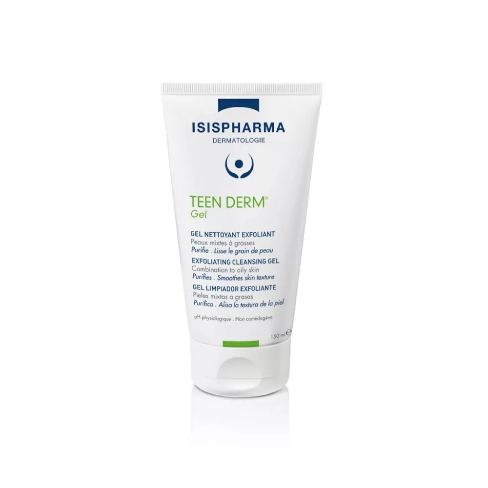 Teen Derm Gel Limpiador Exfoliante Isispharma 150 ml_Pharmaskin
