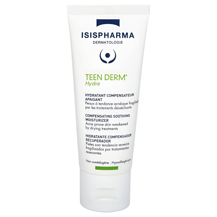 Teen Derm Hydra Isispharma 40 ml crema ligera piel grasa_Pharmaskin