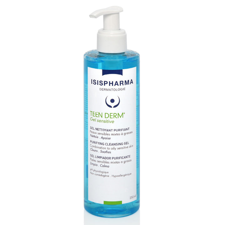 Gel Teen Derm Sensitive Isispharma 250 ml_Pharmaskin