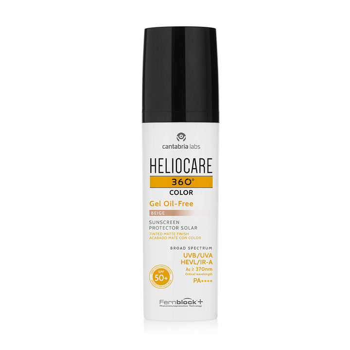 Heliocare 360 Gel Oil Toque Seco SPF50 Cantabria Labs Beige
