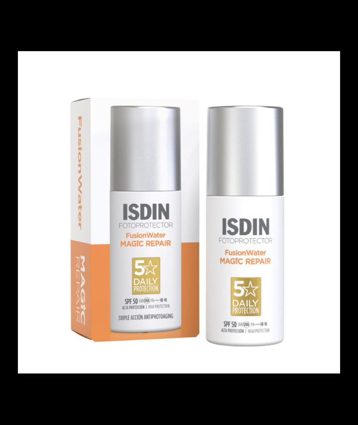 Fotoultra Repair Fusion Water Magic SPF50 Isdin sin color