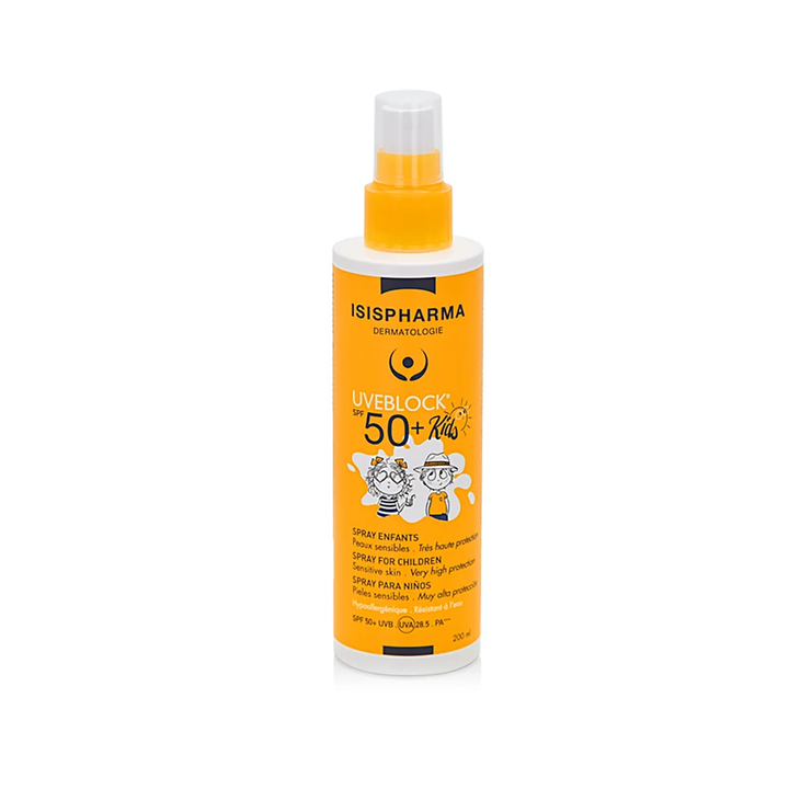 Uveblock SPF 50+ Kids Spray Isispharma 200 ml_Pharmaskin