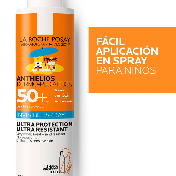 Anthelios Dermopediátrico Spray SPF 50+ de La Roche Posay 200 ml