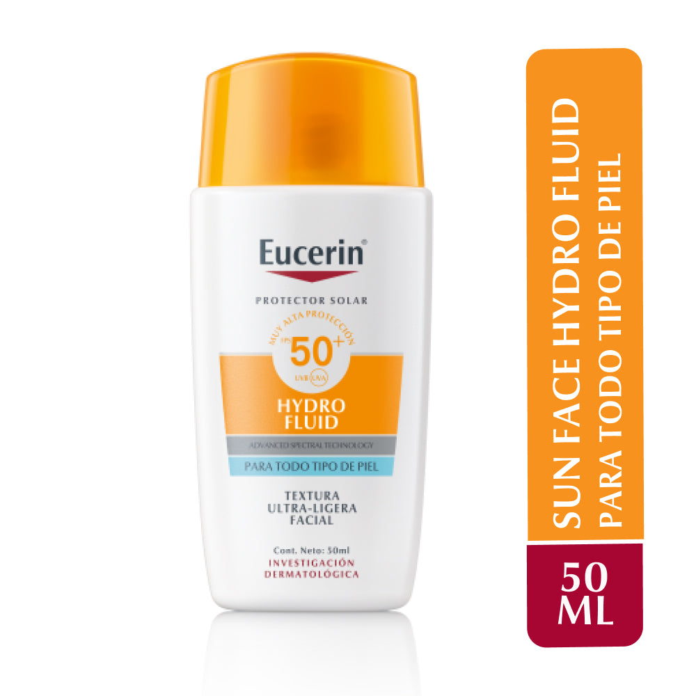 Eucerin Protector Solar Facial Hydro Fluid FPS50+ 50 ml.