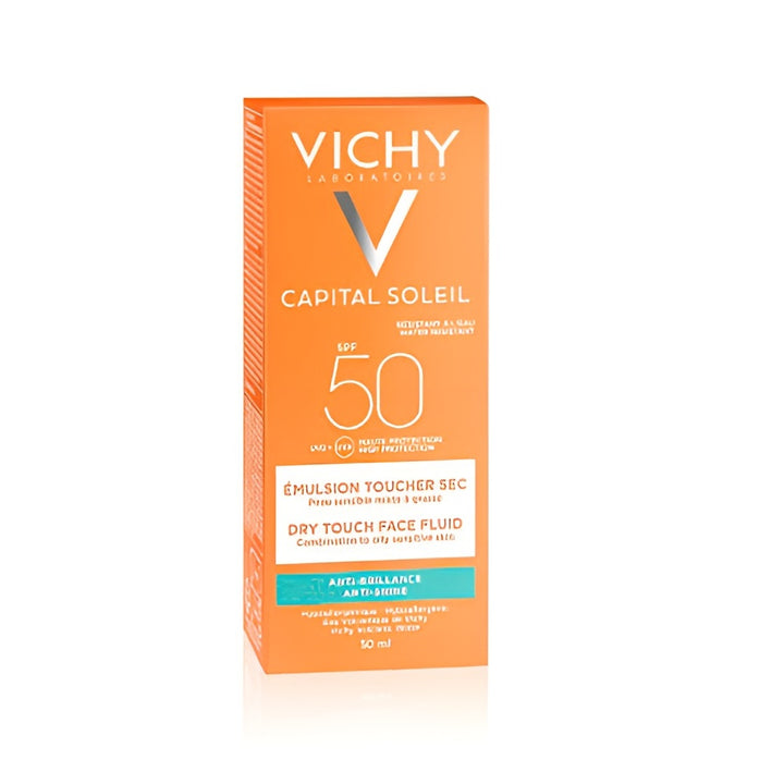 Bloqueador facial toque seco SPF 50+ Vichy 50 ml_Pharmaskin