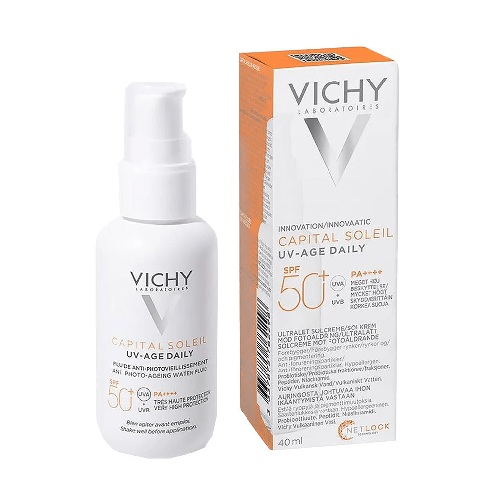 Protector solar Vichy Capital Soleil UV-Age SPF50+ 40ml sin color