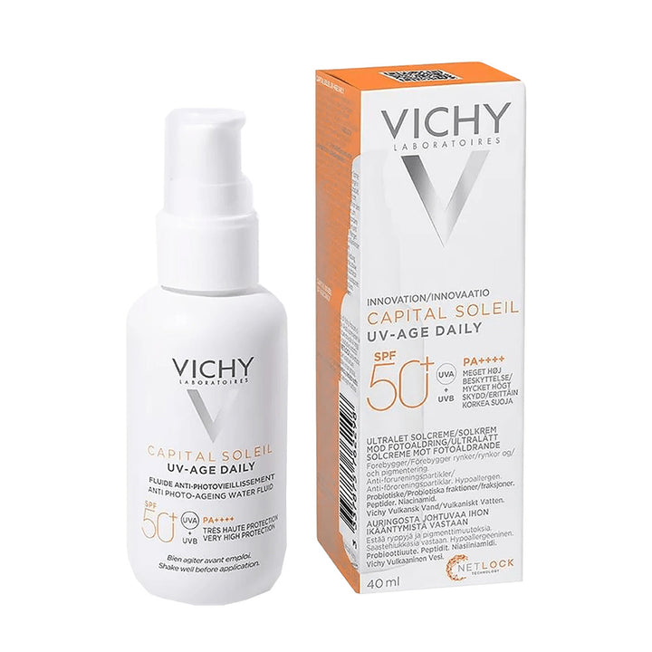 Protector solar Vichy Capital Soleil UV-Age SPF50+ 40ml sin color