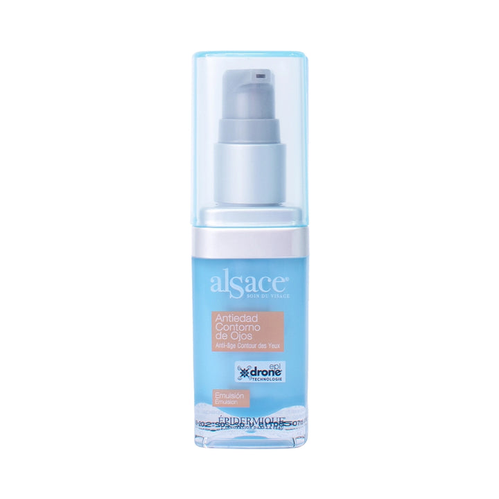 Envase de Alsace Antiedad Contorno de Ojos para una mirada revitalizada.