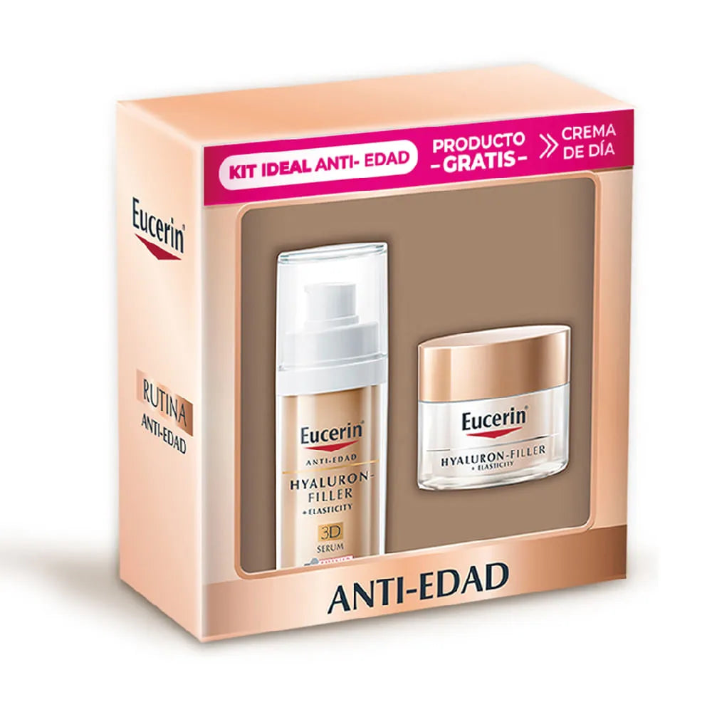 KIT HYALURON FILLER ELASTICITY SERUM + HYALURON FILLER ELASTICITY CREMA DIA