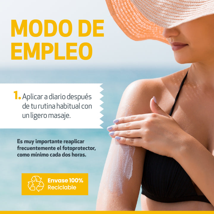 Repaskin Fotoprotector Tacto Seda, protección solar avanzada 50 ml - SESDERMA