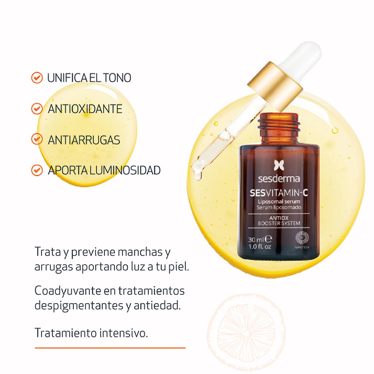 Sérum liposomal de vitamina C Sesderma 30 ml