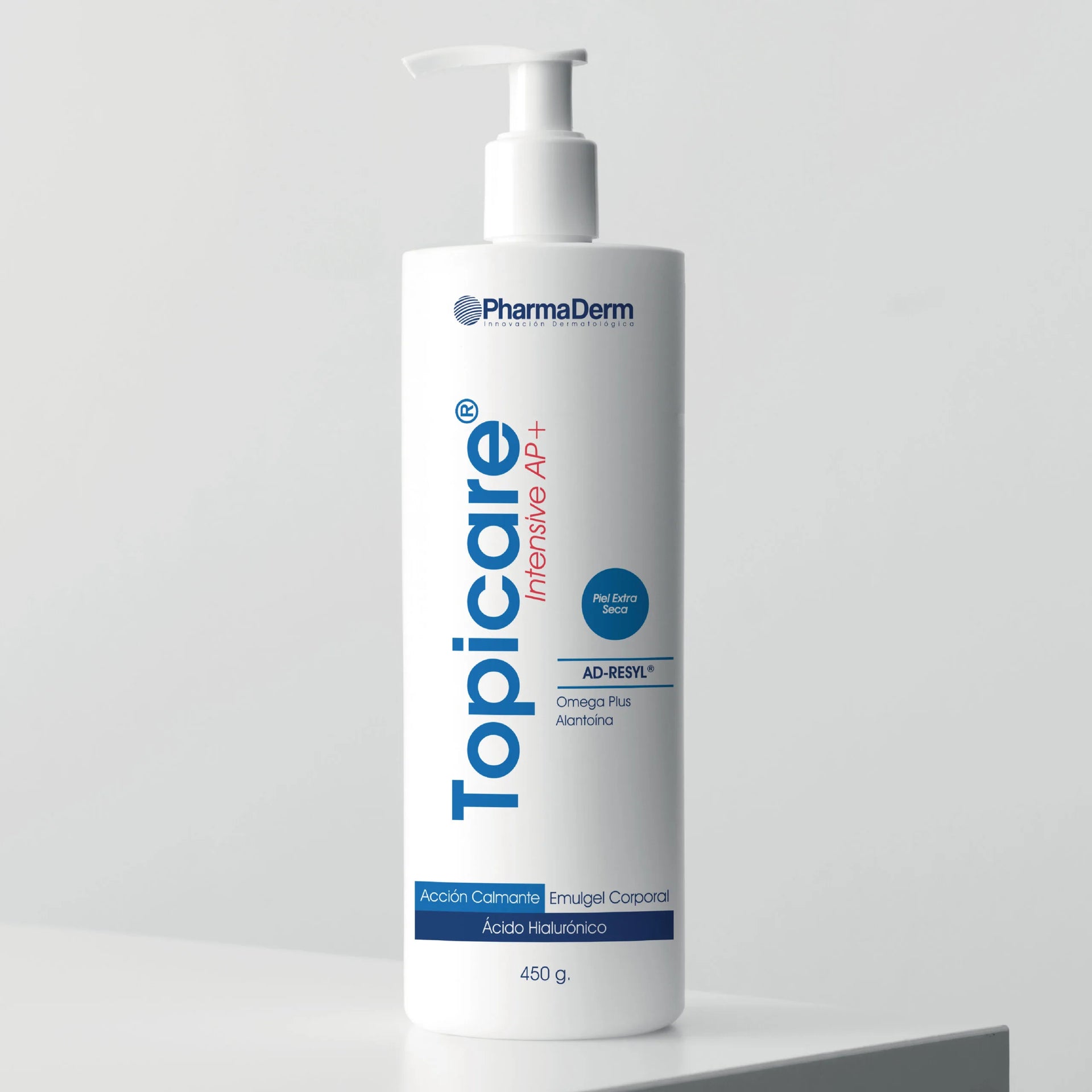 Crema hidratante y calmante Topicare Intensive AP de Pharmaderm para piel sensible.