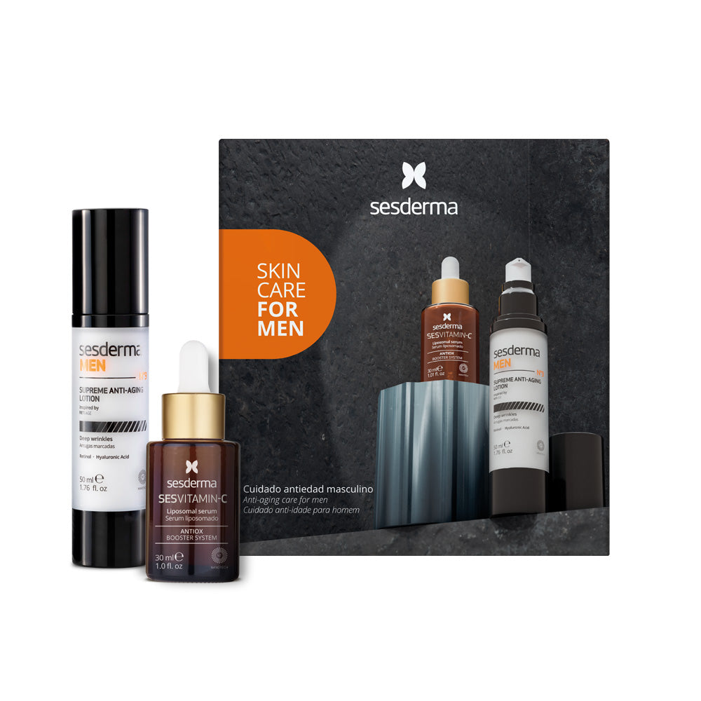 KIT SESDERMA SESVITAMIN C SERUM gratis MEN LOTION FACIAL
