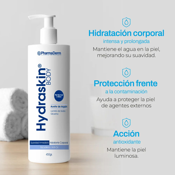 Hydraskin Body Hidratante Pharmaderm 280 ml_Pharmaskin