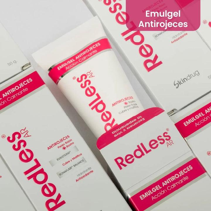Crema facial Redless AR de Pharmaskin para el cuidado de pieles reactivas.