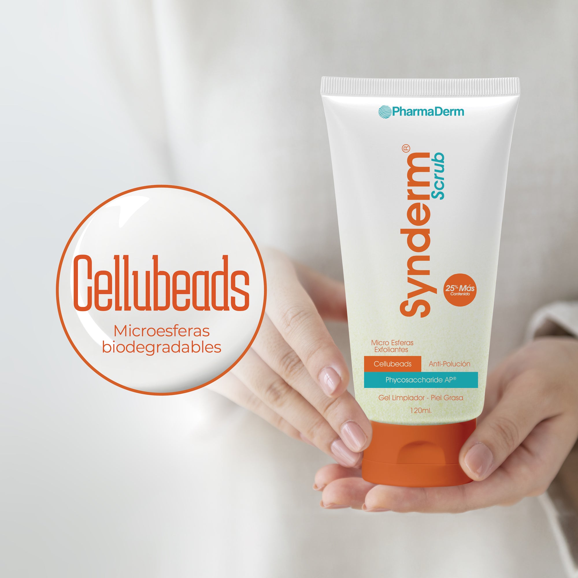 Synderm Scrub Limpiador Pharmaderm 120 ml