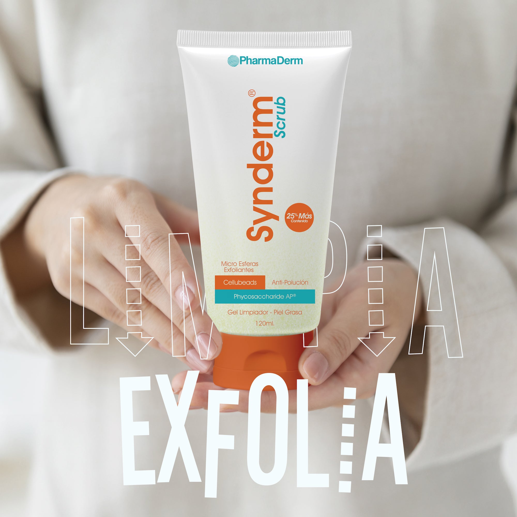Synderm Scrub Limpiador Pharmaderm 120 ml