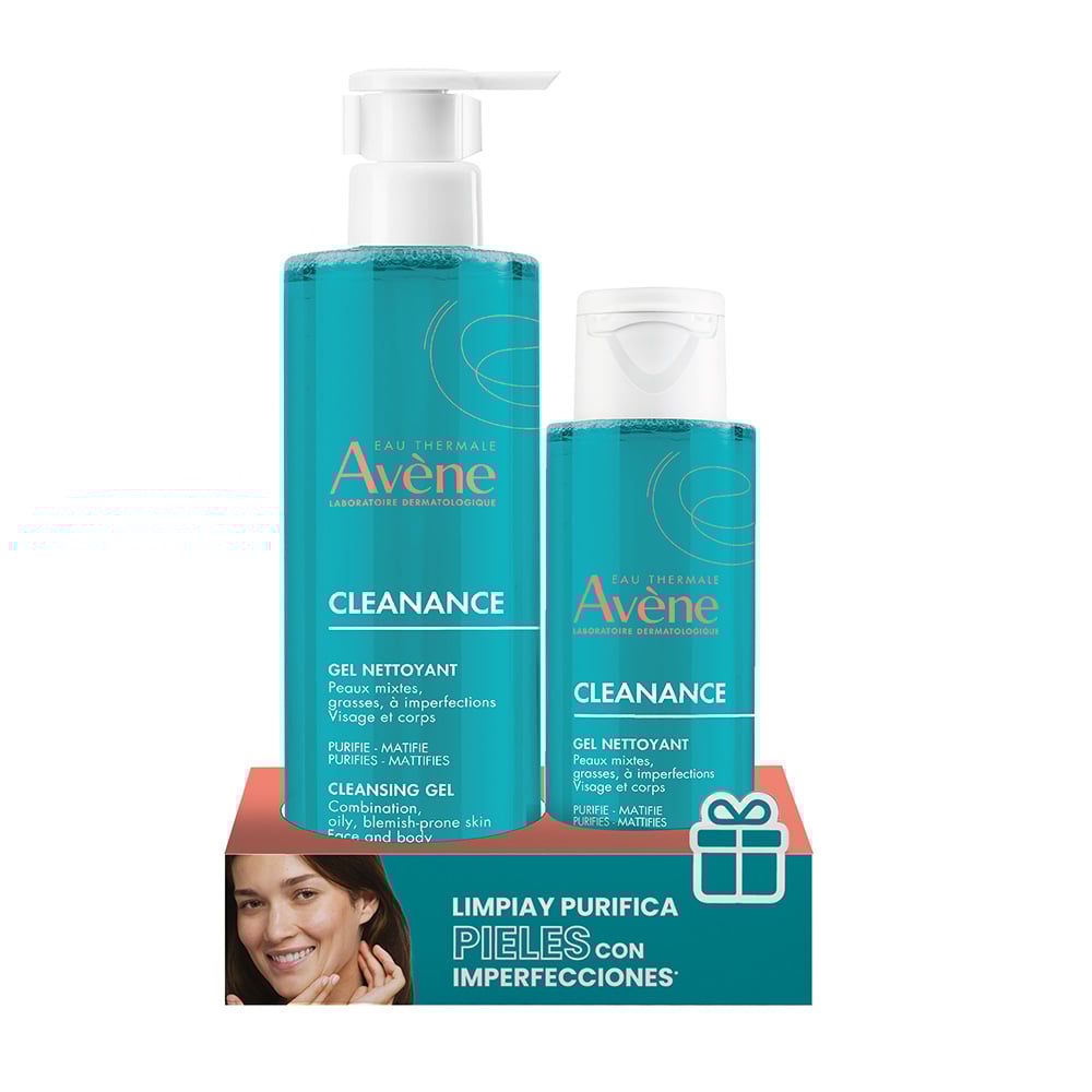KIT AVENE CLEANANCE GEL 400ML GRATIS AVENE CLEANANCE GEL 100ML