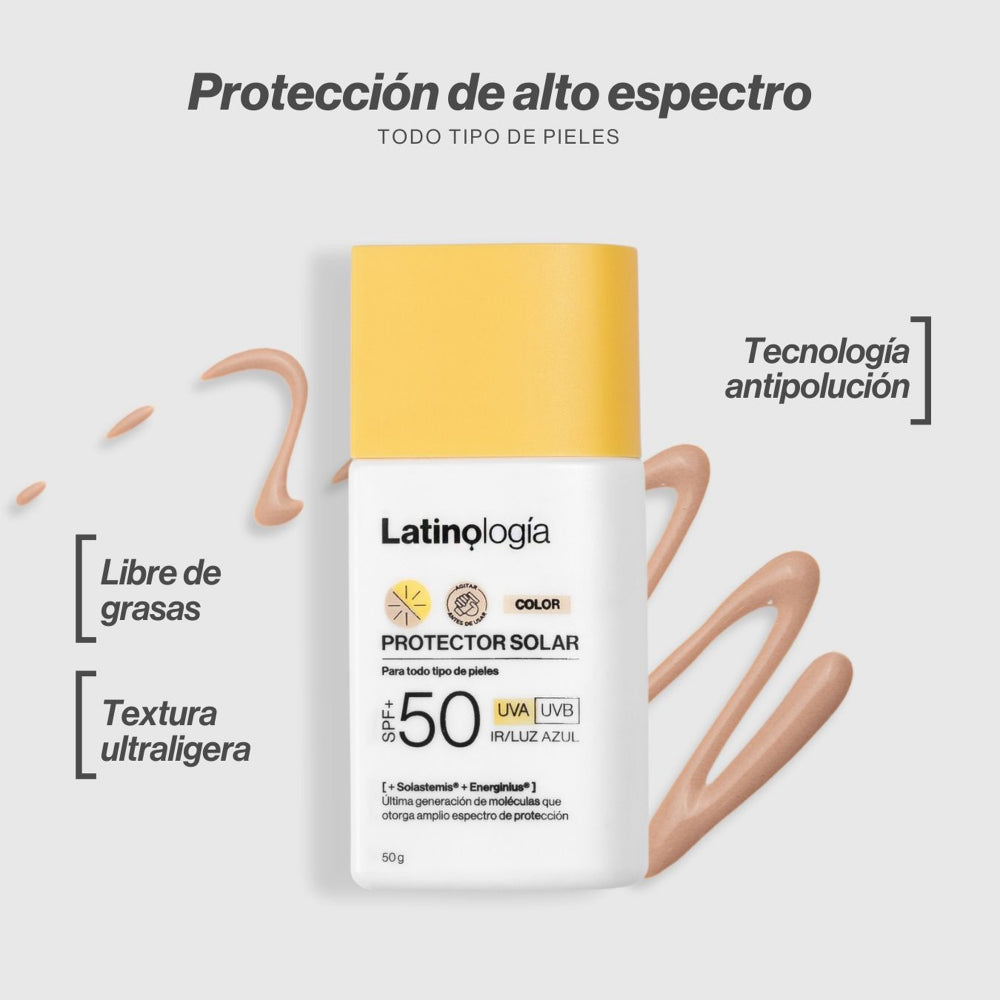  Protector Solar Color SPF 50+ Latinologia 50 gr_Pharmaskin