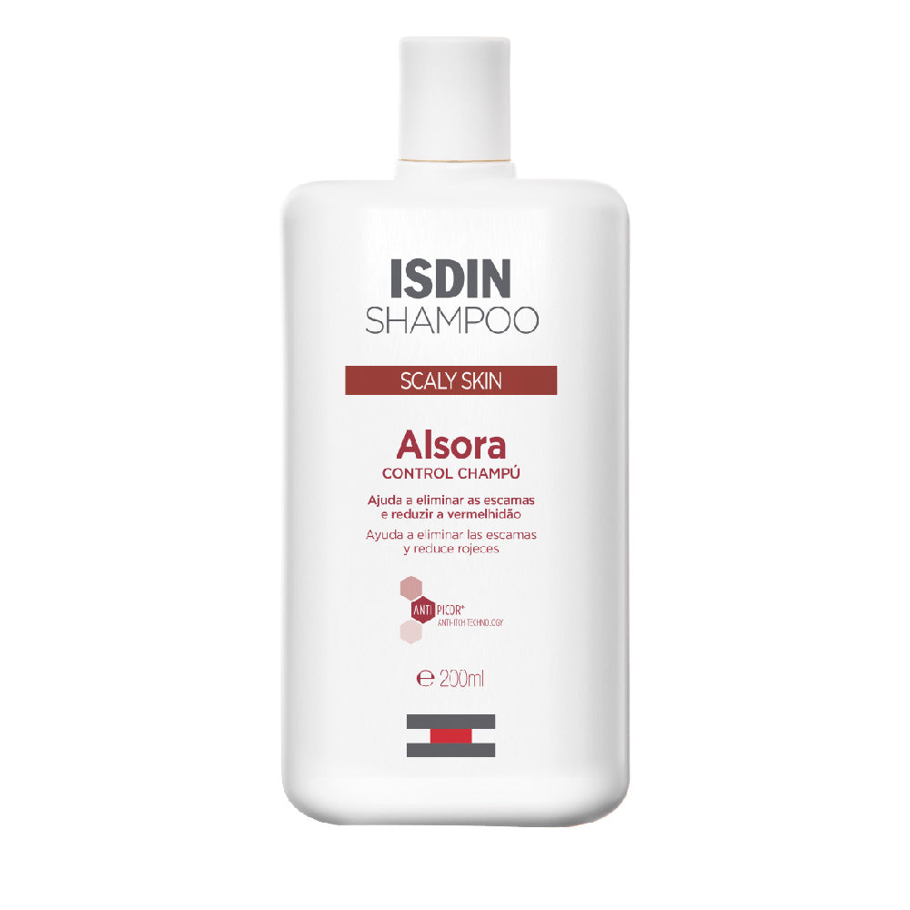 Alsora Shampoo Isdin - Shampoo para cuero cabelludo sensible y cuidado dermatológico