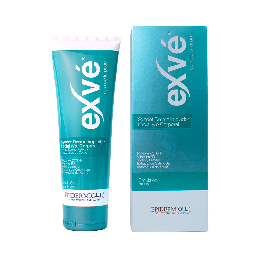 Epidermique exvé Syndet Dermolimpiador Facial y/o Corporal