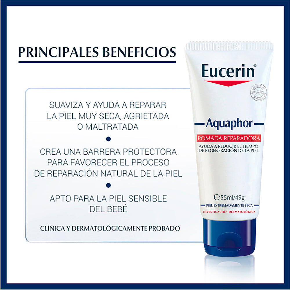 Aquaphor Pomada Regeneradora Eucerin 55 ml