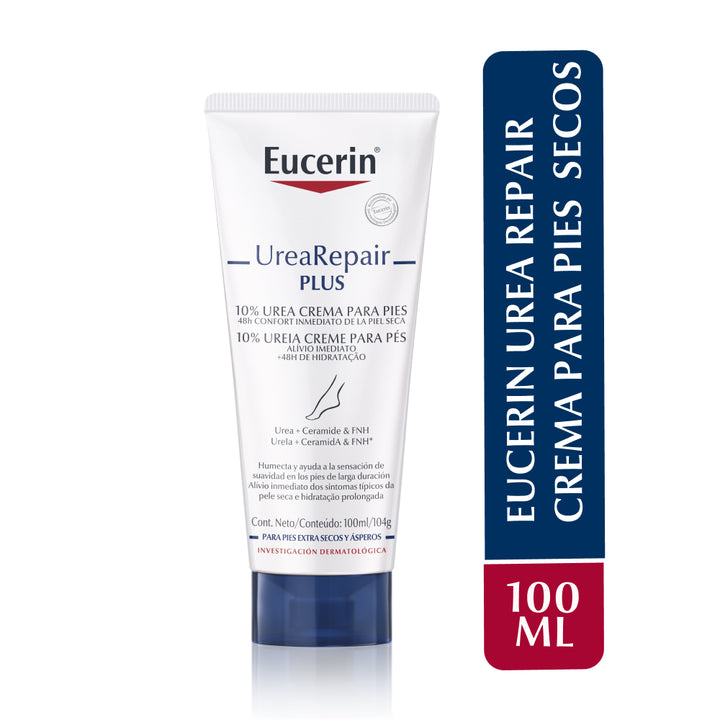 Crema Eucerin para pies secos con urea 10%