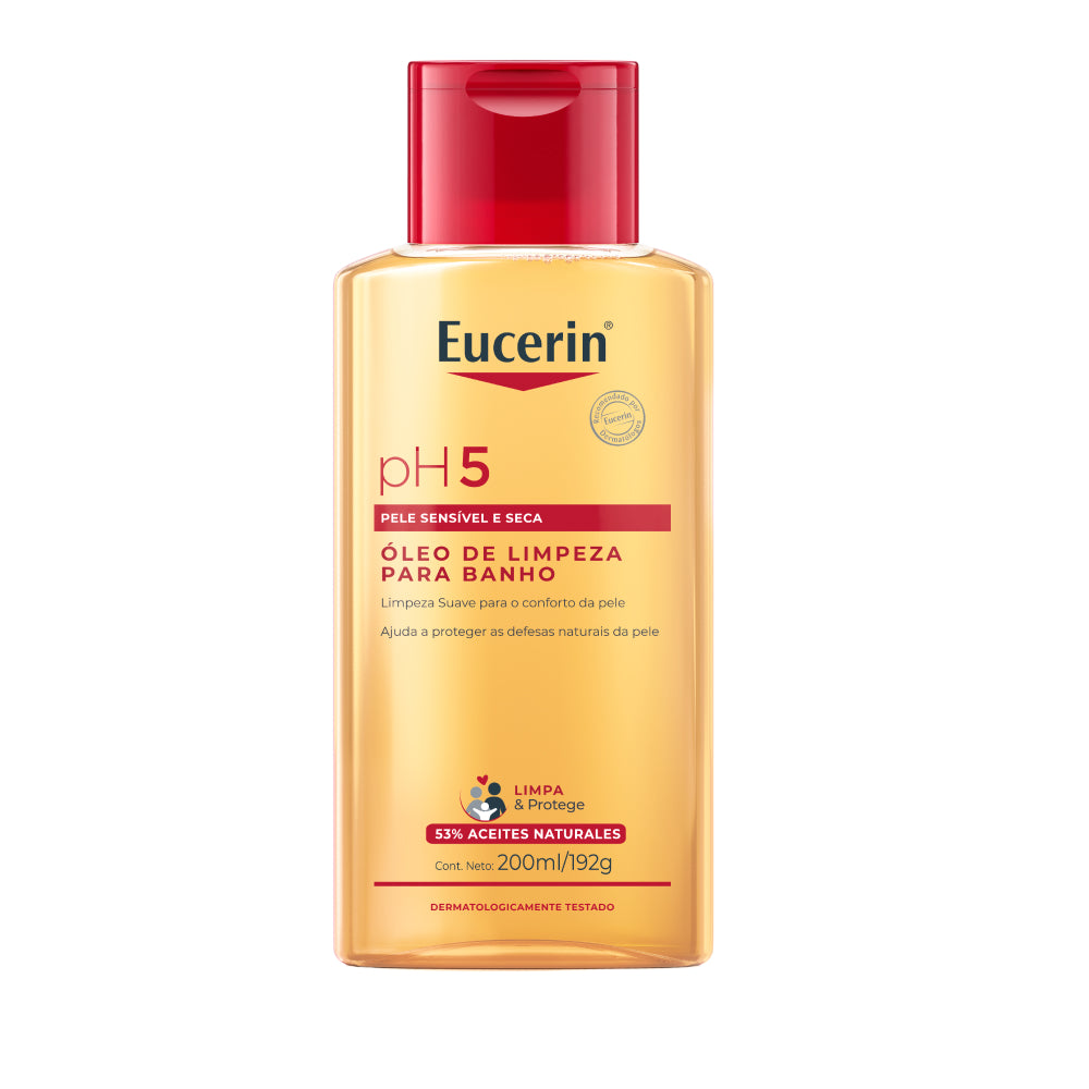 Aceite de Ducha pH5 Eucerin 200 ml para pieles sensibles