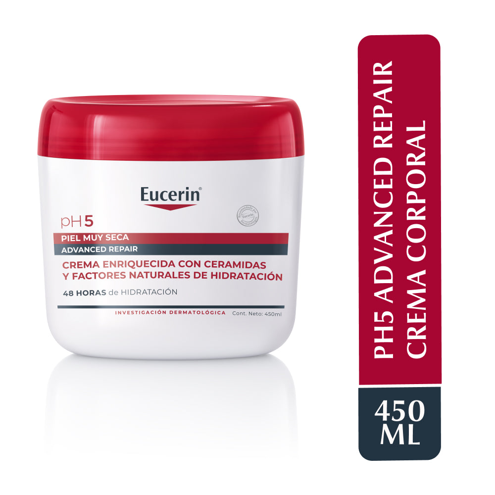 Crema Corporal Ph5 Advanced Repair Eucerin 450 ml.