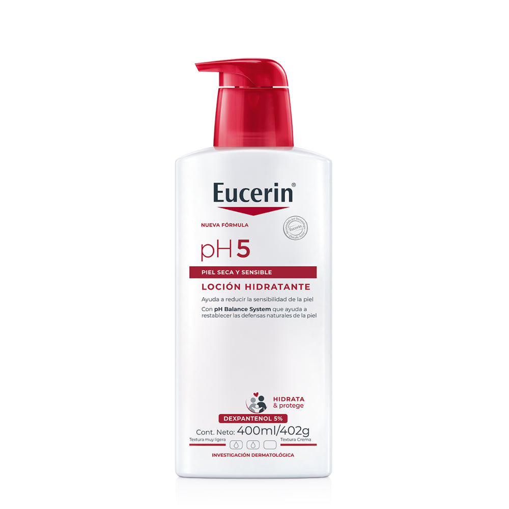 Loción Corporal Hidratante Ph5 Eucerin 400 ml.