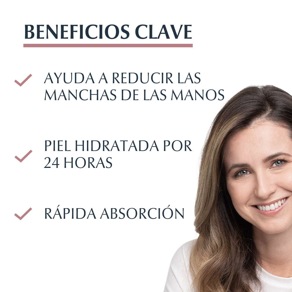 Crema de manos Eucerin FPS 30 - Hidratación y protección solar