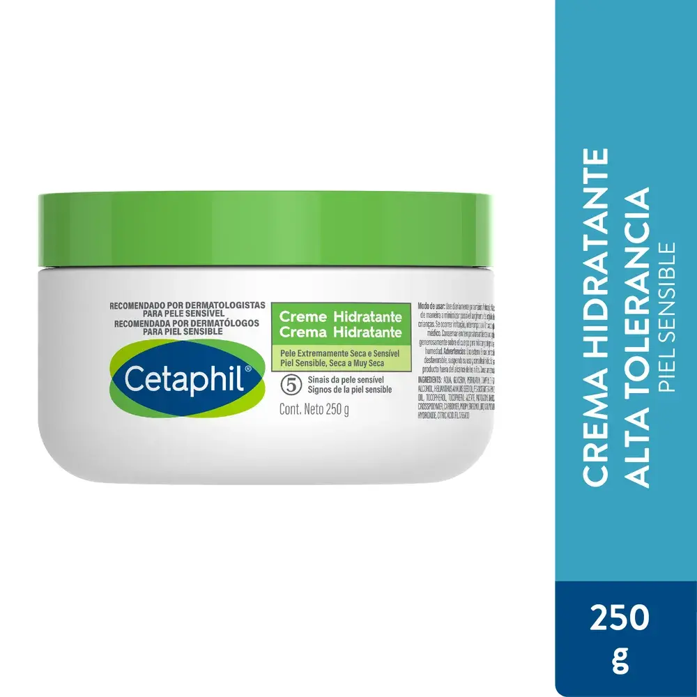 Crema Hidratante Cetaphil 250 gr para pieles sensibles