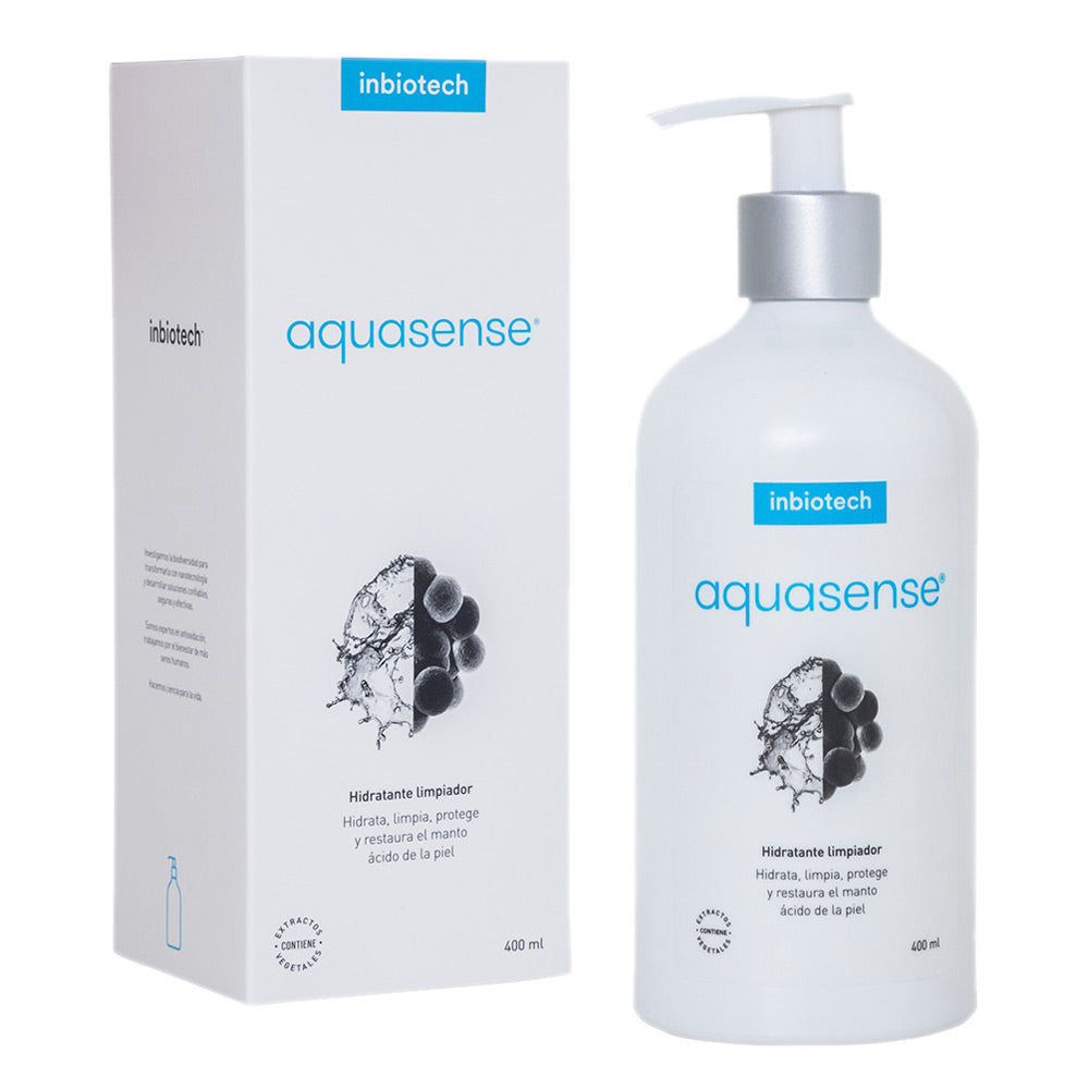 Aquasense Gel Limpiador e Hidratante Inbiotech 400 ml